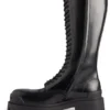 Bottes Strike 20 mm « Cuir de veau lisse noir mat » 763557WA9601000