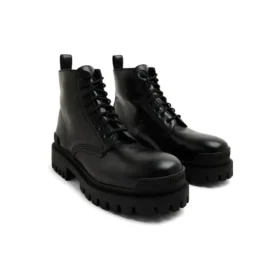 Bottes Strike « Cuir noir » 589338WAD401000