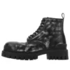 Bottes Strike « Cuir noir délavé » 589338WBEF19010