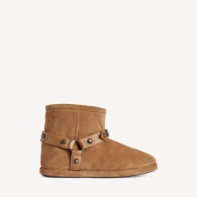 Bottines Alaska Soft pour femme, couleur camel
