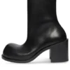 Bottines Hummer 90 mm « Cuir noir » 712843WBDO01000