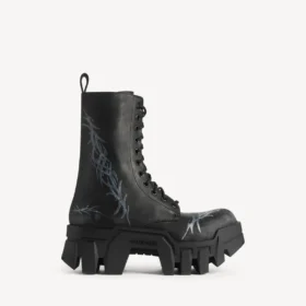 Bottines à lacets Bulldozer pour homme, noires