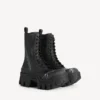 Bottines à lacets Bulldozer pour homme, noires