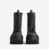 Bottines à lacets Bulldozer pour homme, noires