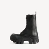 Bottines à lacets Bulldozer pour homme, noires