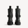 Bottines à lacets Venom pour homme, noires