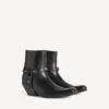 Bottines Memphis pour femme avec harnais, en noir Bottines Memphis pour femme avec harnais, en noir