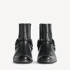 Bottines Memphis pour femme avec harnais, en noir Bottines Memphis pour femme avec harnais, en noir