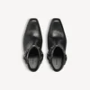 Bottines Memphis pour femme avec harnais, en noir Bottines Memphis pour femme avec harnais, en noir