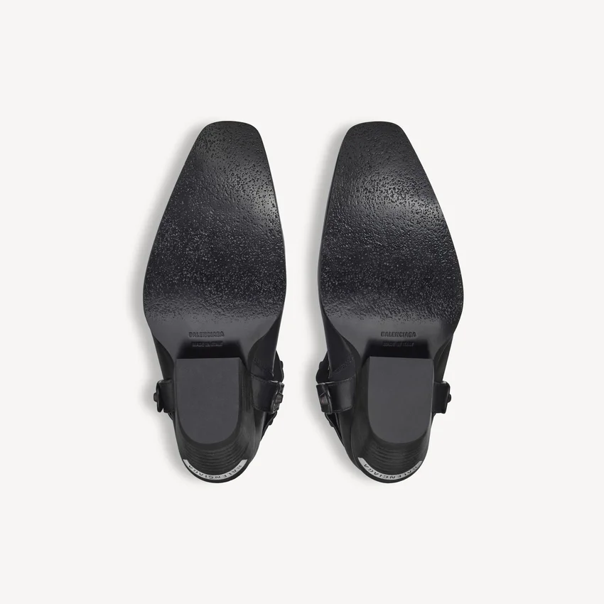 Bottines Memphis pour femme avec harnais, en noir Bottines Memphis pour femme avec harnais, en noir