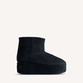 Bottines à plateforme « Alaska » pour femme, en noir