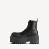 Bottines à plateforme Strike pour femme, noires