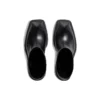 Bottines Rhino « Cuir de veau lisse noir » 763684WBB501000
