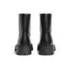 Bottines Rhino « Cuir de veau lisse noir » 763684WBB501000