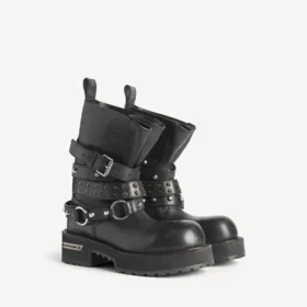 Bottines Venom City pour femme, noires