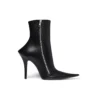Bottines Witch 110 mm « Black Sheepskin » 747603WBCW01000
