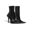 Bottines Witch 110 mm « Black Sheepskin » 747603WBCW01000