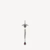 Boucle d’oreille « épée gothique » en argent Boucle d’oreille « épée gothique » en argent