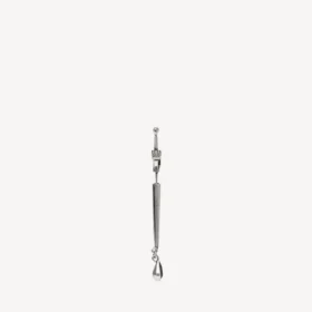 Boucle d’oreille « épée gothique » en argent