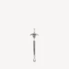 Boucle d’oreille « épée gothique » en argent Boucle d’oreille « épée gothique » en argent
