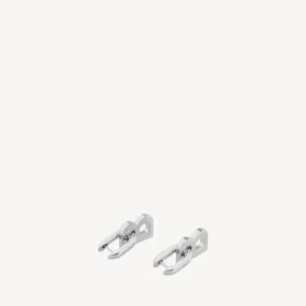 Boucles d&rsquo;oreilles B chain XS en argent