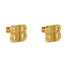 Boucles d’oreilles Bb 2.0 Texturées XS « Gold » 782982TZ99G0705