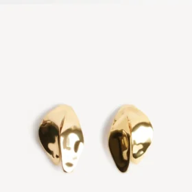 Boucles d’oreilles Bloom XS pour femme, dorées brillantes Boucles d’oreilles Bloom XS pour femme, dorées brillantes