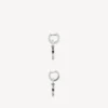 Boucles d’oreilles Melrose B XS pour homme, couleur argent vieilli Boucles d’oreilles Melrose B XS pour homme, couleur argent vieilli