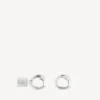 Boucles d’oreilles Saint-Germain pour femme, en argent brillant Boucles d’oreilles Saint-Germain pour femme, en argent brillant
