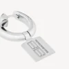 Boucles d’oreilles Saint-Germain pour femme, en argent brillant Boucles d’oreilles Saint-Germain pour femme, en argent brillant