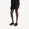 Boxer femme coupe trapèze noir