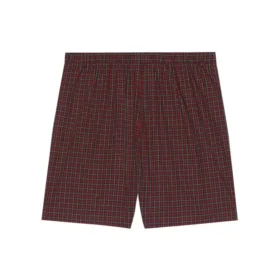Boxer à imprimé micro-tartan « Red » 6584004A8B76464