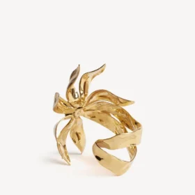 Bracelet Bloom pour femme en or brillant