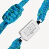Bracelet en dentelle Saint-Germain turquoise/noir/vert/argent brillant Bracelet en dentelle Saint-Germain turquoise/noir/vert/argent brillant