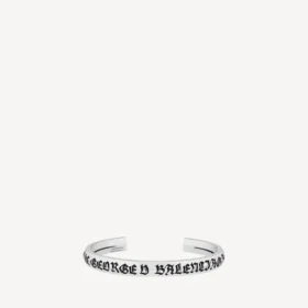 Bracelet Melrose pour homme en argent vieilli