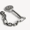 Bracelet Neverlost pour homme en argent vieilli