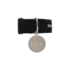 Bracelet à pièces avec logo « Noir » 656450-TZ10Z-1268