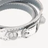 Bracelet triple urbain pour femme en argent