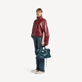 Cape courte pour femme, couleur bordeaux