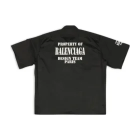 Caractéristiques du t-shirt oversize à manches courtes « Black » 704387TKP241000