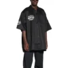 Caractéristiques du t-shirt oversize à manches courtes « Black » 704387TKP241000