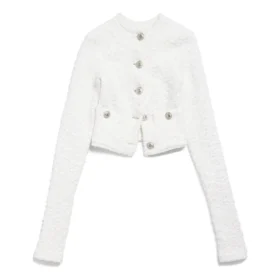 Cardigan court « Blanc » 793604T33289000