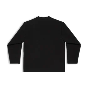 Cardigan FW23 « Tricot en laine double face noir » 771671T16751000