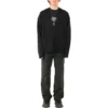 Cardigan à logo ton sur ton « Noir » 720058T16611000