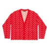 Cardigan Mini Allover Logo « Red White » 699822T32336090