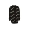 Cardigan oversize à logo « Noir » 555275T14711070