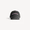 Casquette Balenciaga DIY pour homme, noire