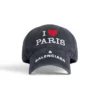Casquette Balenciaga « I Love Paris » « Noir » 811743410B21002