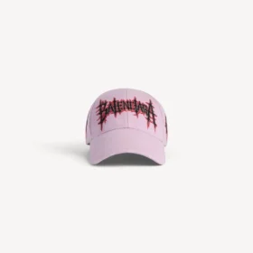 Casquette Balenciaga Sacra Cœur pour femme, couleur vieux rose Casquette Balenciaga Sacra Cœur pour femme, couleur vieux rose