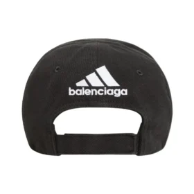 Casquette Balenciaga x adidas « Noir Blanc » 712160410B21077 Casquette Balenciaga x adidas « Noir Blanc » 712160410B21077